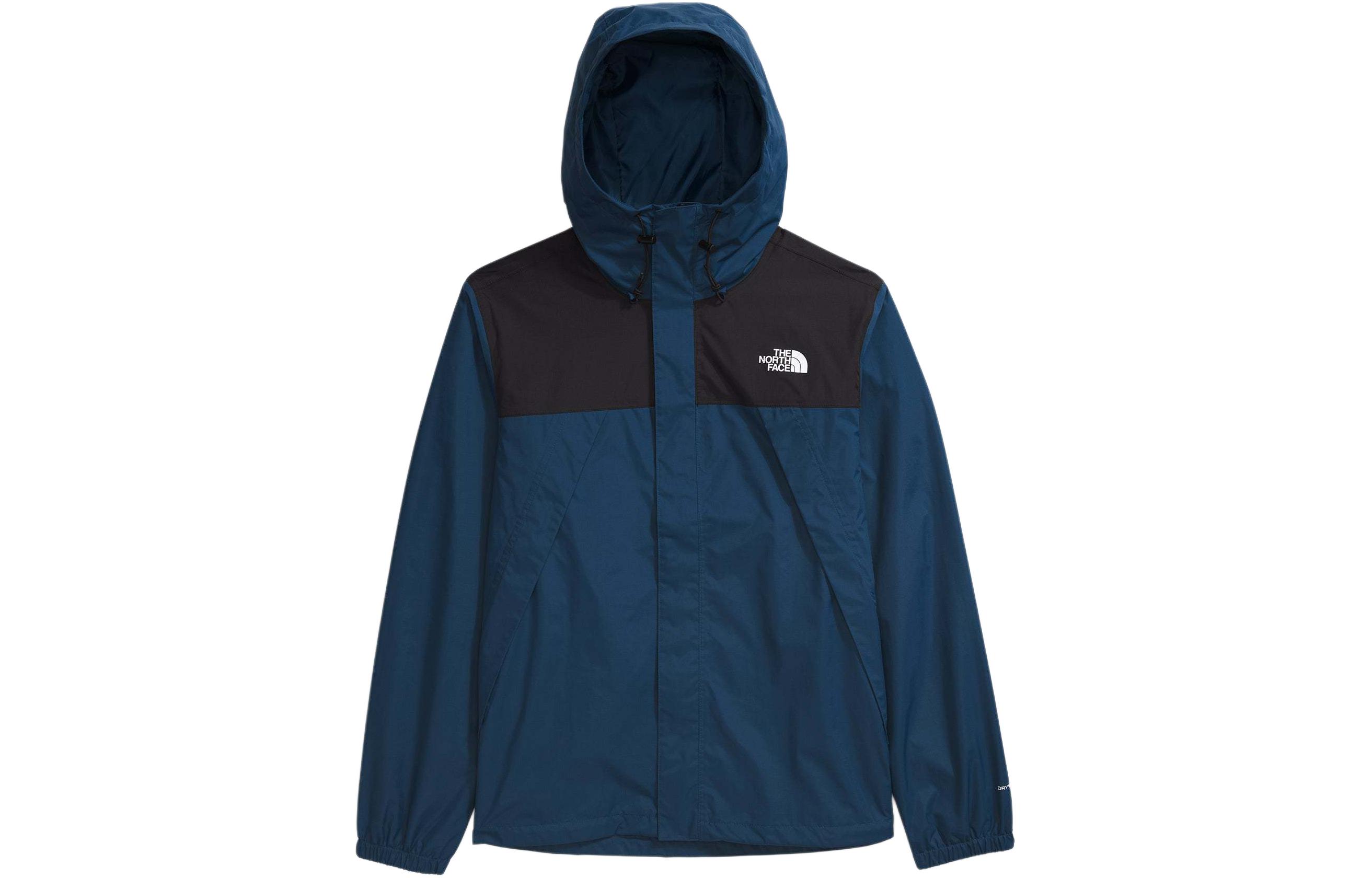 TNF Antora Colorblock Waterproof Breathable Jacket Deep Navy Men NF0A7QEY-MPF