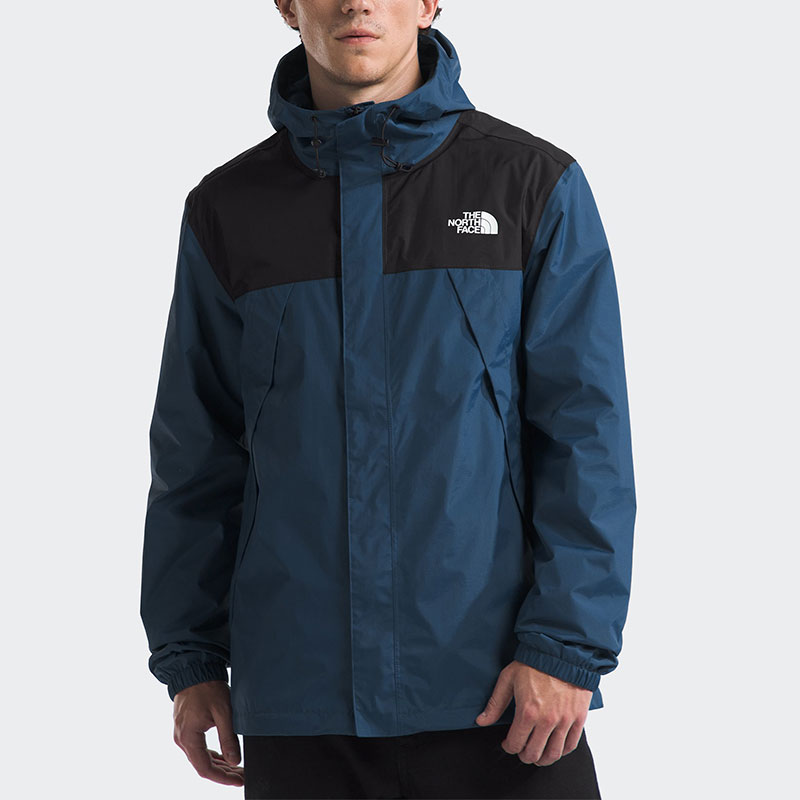 TNF Antora Colorblock Waterproof Breathable Jacket Deep Navy Men NF0A7QEY-MPF 圖 4