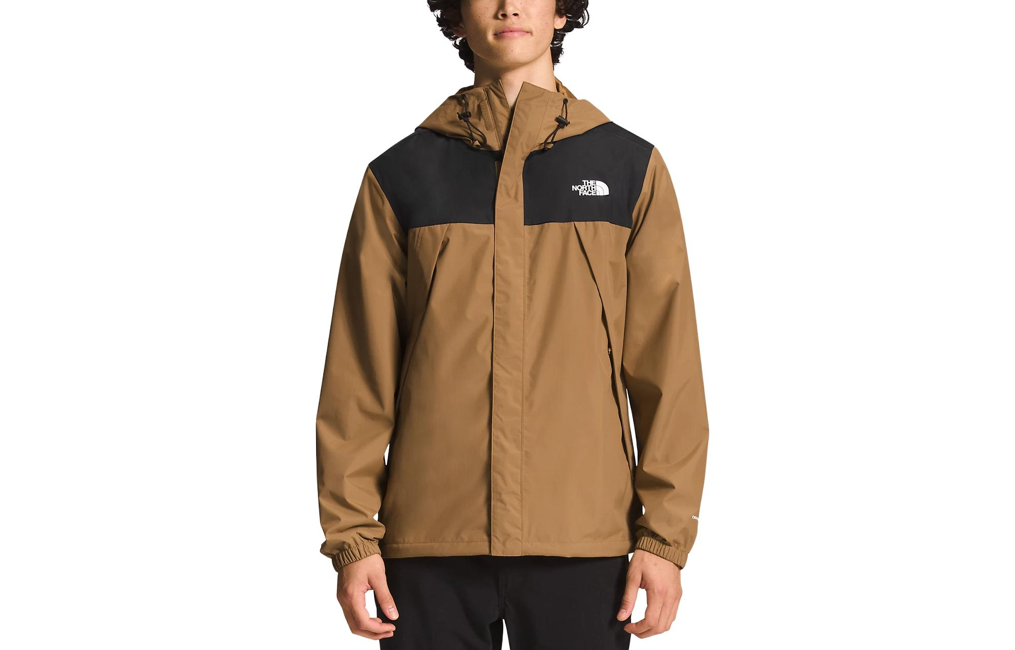 Order The North Face Antora Colorblock Waterproof Hooded Jacket Gray Brown . NF0A7QEY-YU3