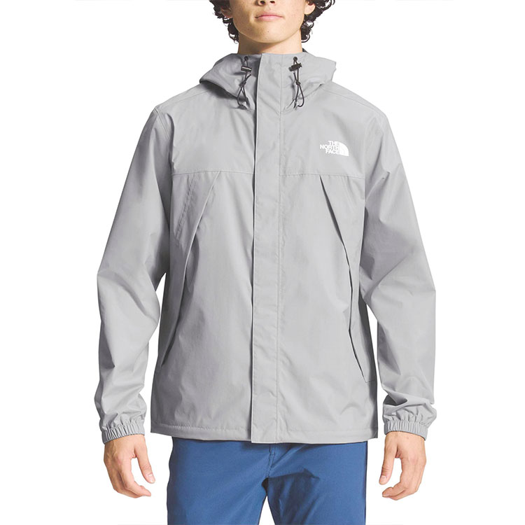 TNF Antora Gray Hooded Letter Print Casual Jacket NF0A7QEYA91-grey 圖 4