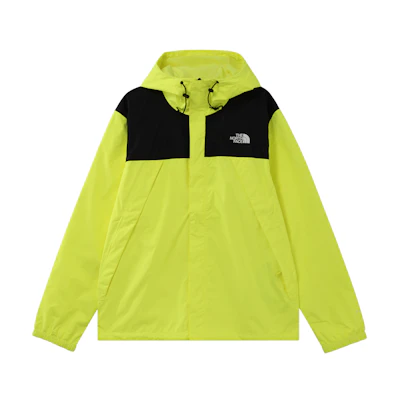 TNF Antora Logo Colorblock Waterproof Jacket Green/Black NF0A7QEY-H21