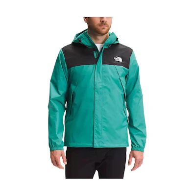 TNF Antora Logo Print Waterproof Colorblock Jacket NF0A7QEY-4HW