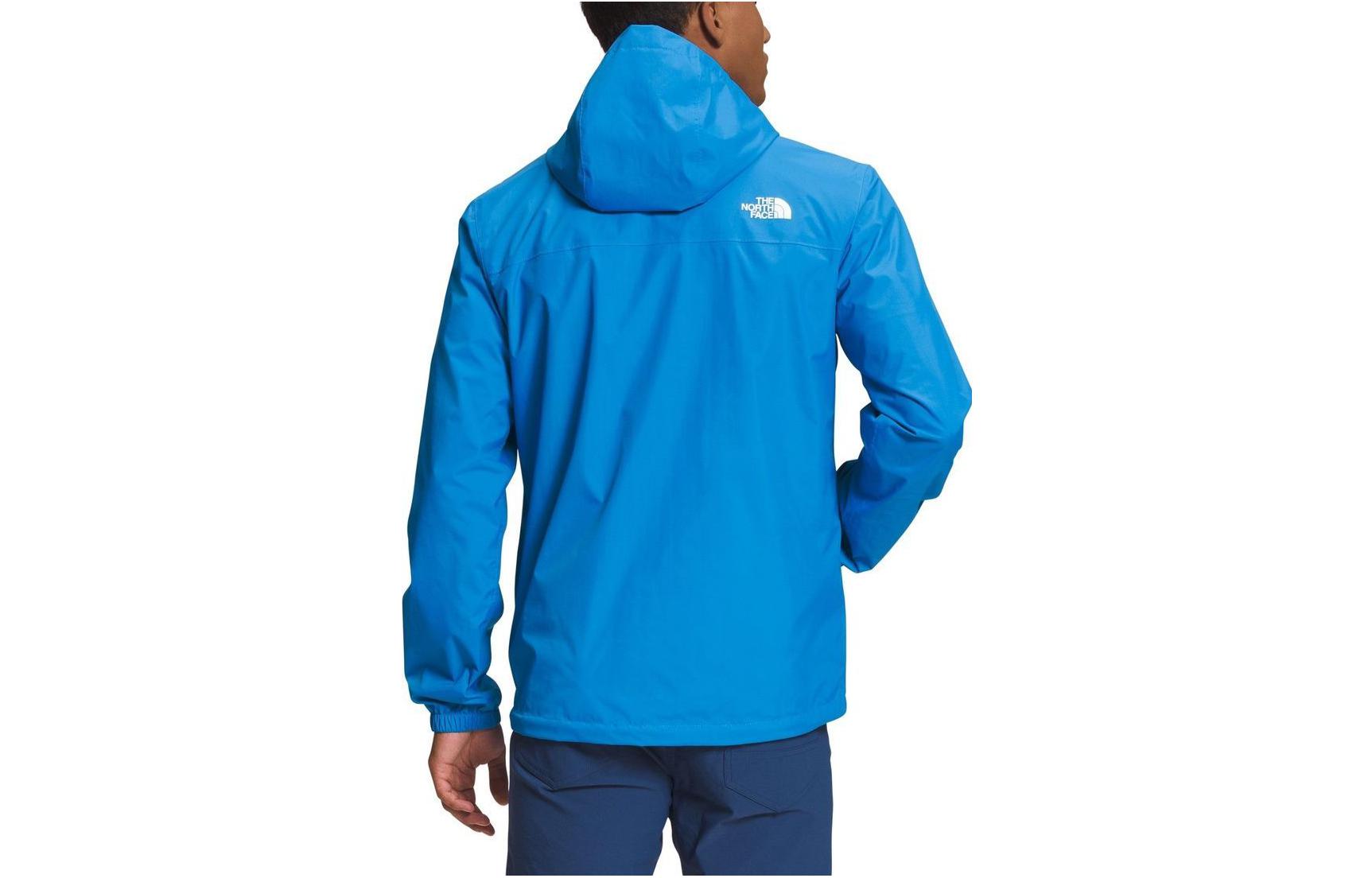 TNF Antora Logo Waterproof Windbreaker Jacket Blue - Outdoor Hiking NF0A7QEY-LV6 圖 3