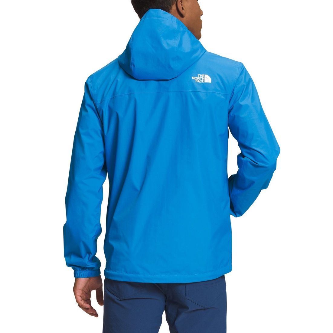 TNF Antora Logo Waterproof Windbreaker Jacket Blue - Outdoor Hiking NF0A7QEY-LV6 圖 5