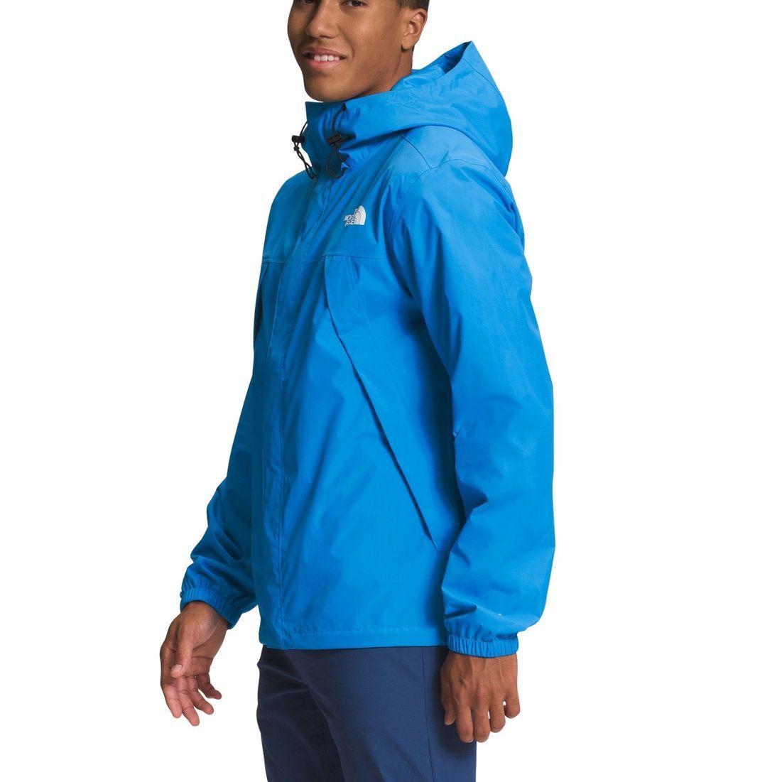 TNF Antora Logo Waterproof Windbreaker Jacket Blue - Outdoor Hiking NF0A7QEY-LV6 圖 6