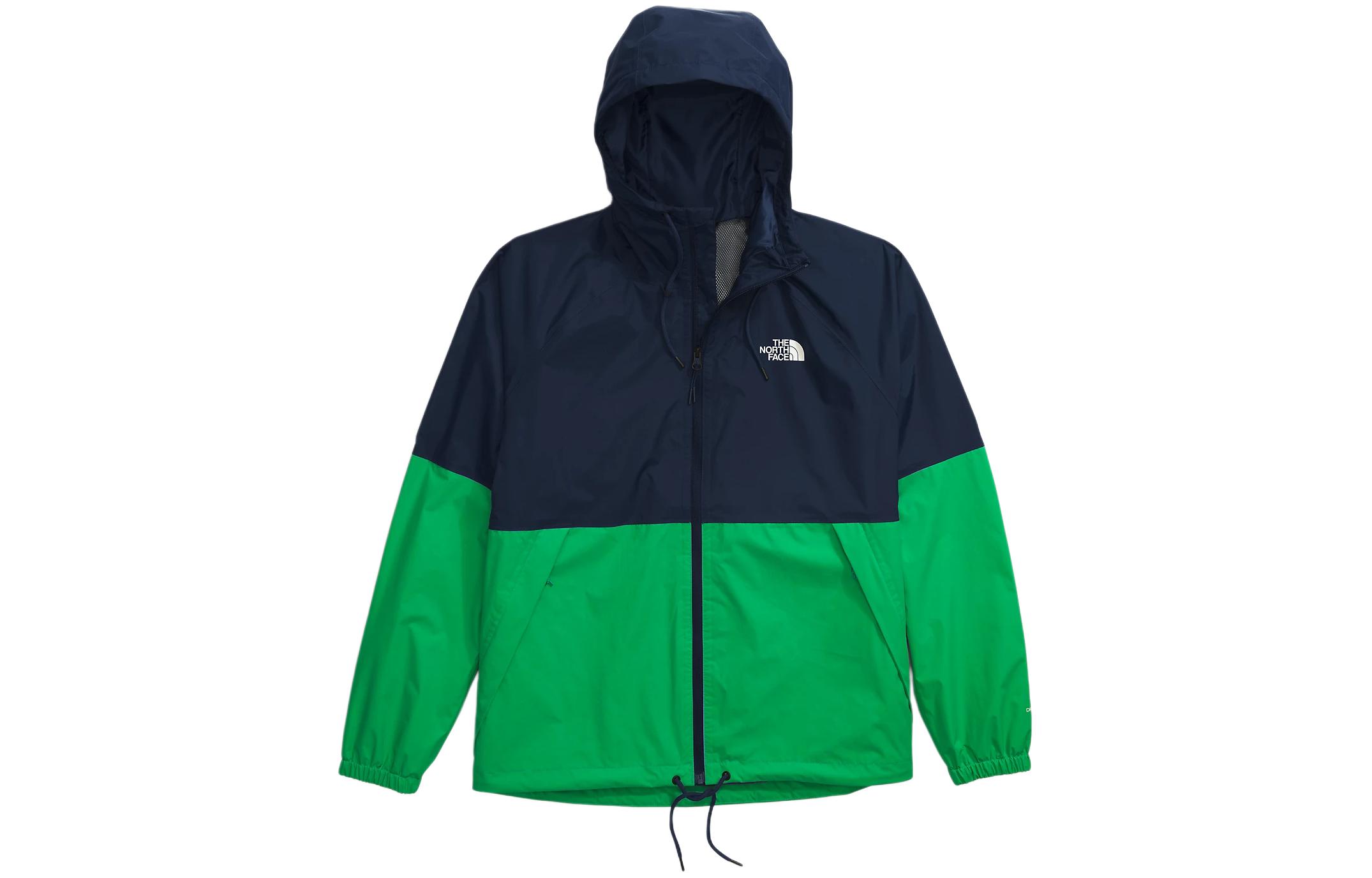 TNF Antora Men’s Colorblock Waterproof Windproof Jacket Navy/Green NF0A7QF3-TO6 圖 2