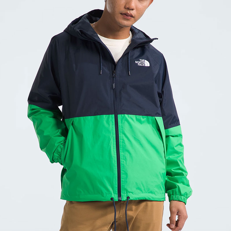 TNF Antora Men’s Colorblock Waterproof Windproof Jacket Navy/Green NF0A7QF3-TO6 圖 4