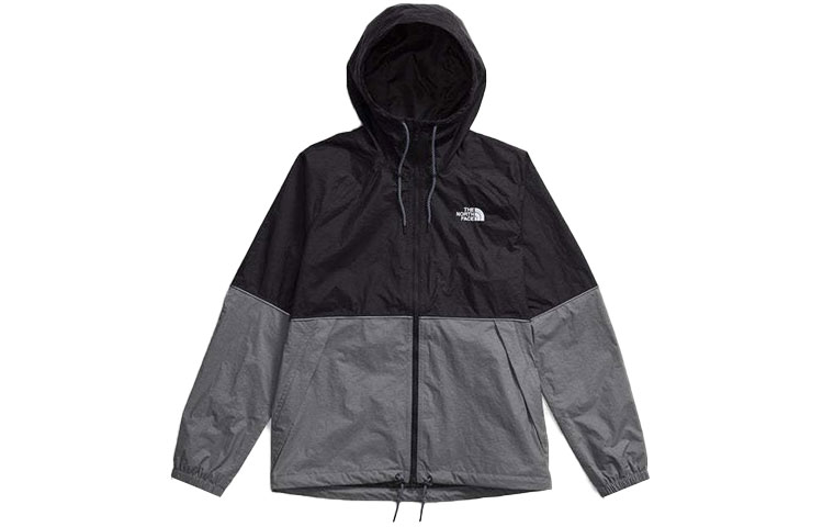 TNF Antora Men’s Waterproof Hooded Jacket Black/Grey Colorblock NF0A86PC-RPI