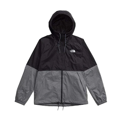 TNF Antora Men’s Waterproof Hooded Jacket Black/Grey Colorblock NF0A86PC-RPI