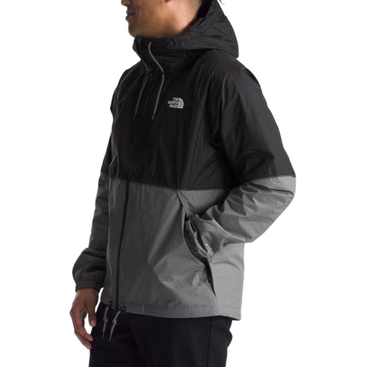 TNF Antora Men’s Waterproof Hooded Jacket Black/Grey Colorblock NF0A86PC-RPI 圖 5