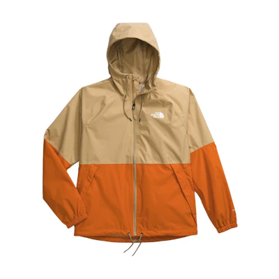 TNF Antora Novelty Rain Jacket Khaki Stone/Desert Rust NF0A7QF3-SOF