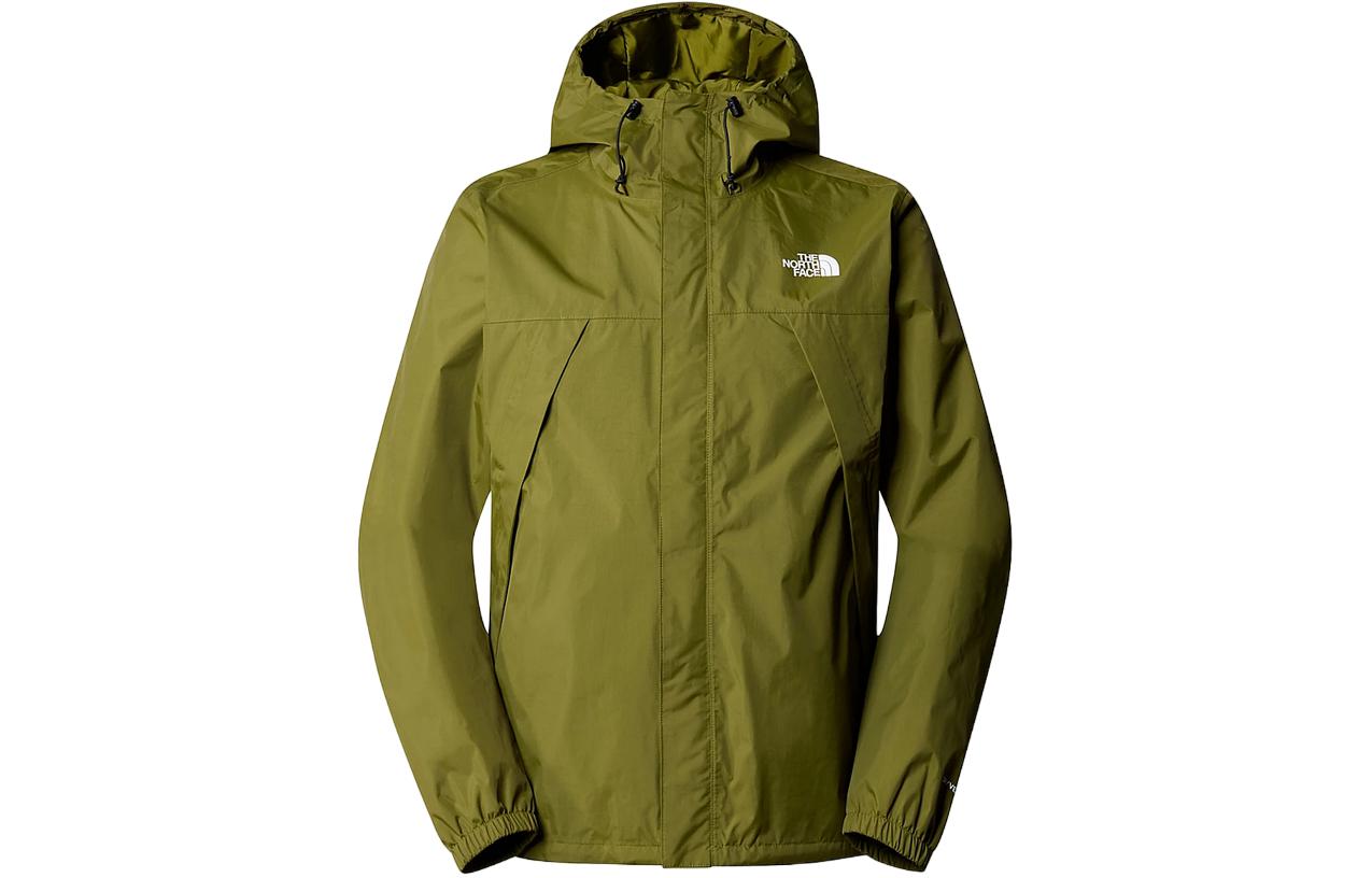 TNF Antora Olive Green Hooded Waterproof Windbreaker Jacket NF0A7QEY-PIB 圖 2