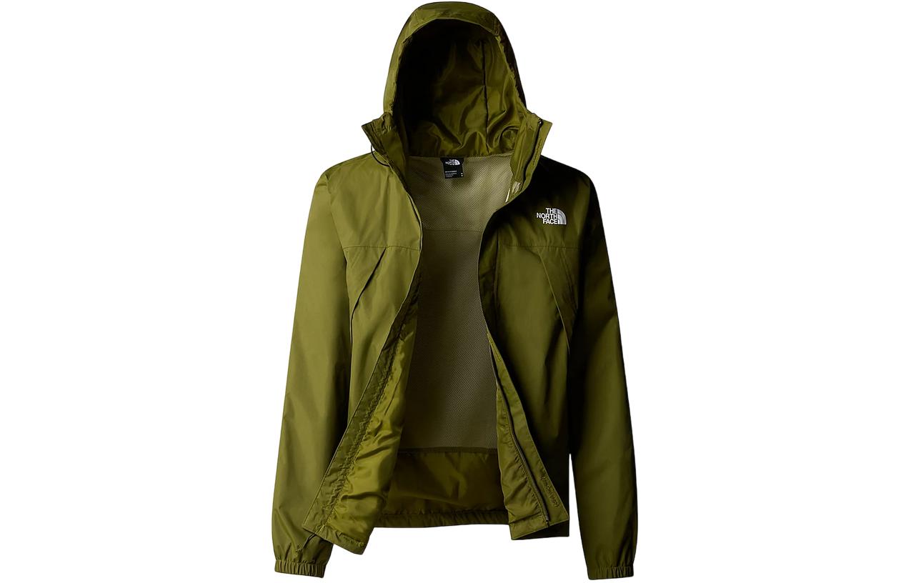 TNF Antora Olive Green Hooded Waterproof Windbreaker Jacket NF0A7QEY-PIB 圖 4