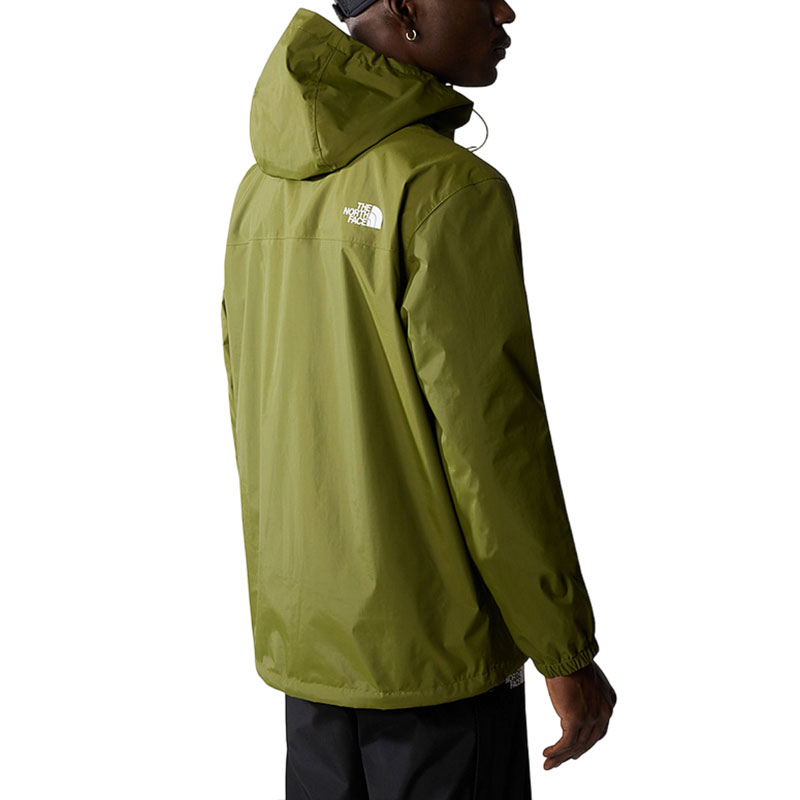 TNF Antora Olive Green Hooded Waterproof Windbreaker Jacket NF0A7QEY-PIB 圖 6