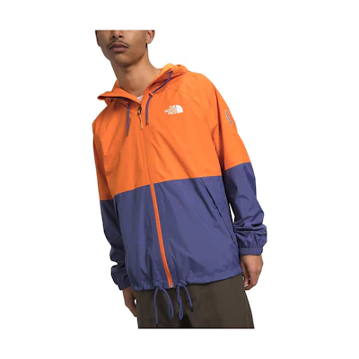 TNF Antora Rain Hoodie Colorblock Zip Jacket Orange NF0A7QF3-O98