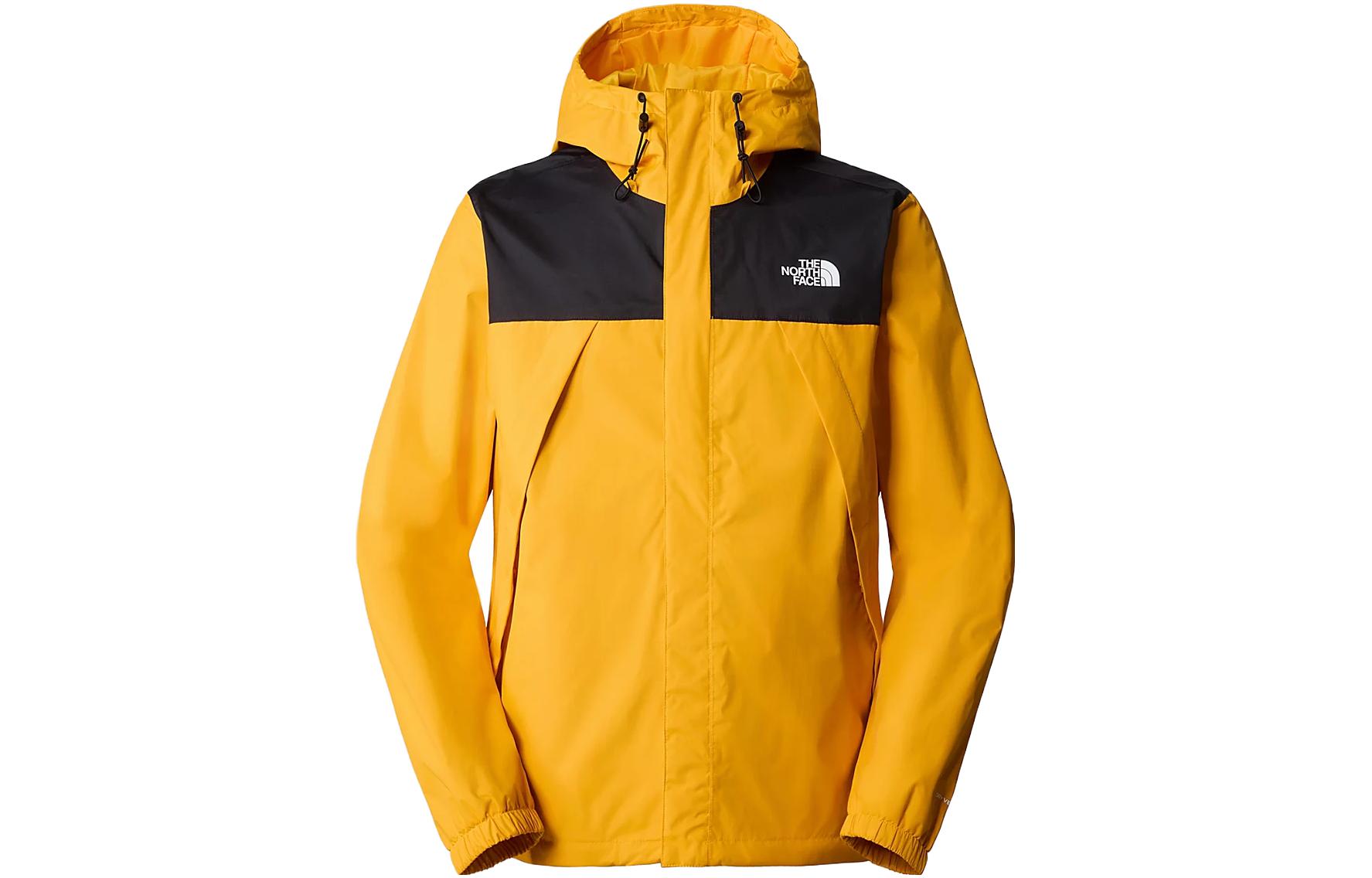 TNF Antora Waterproof Breathable Colorblock Hooded Jacket Yellow NF0A7QEY-ZU3