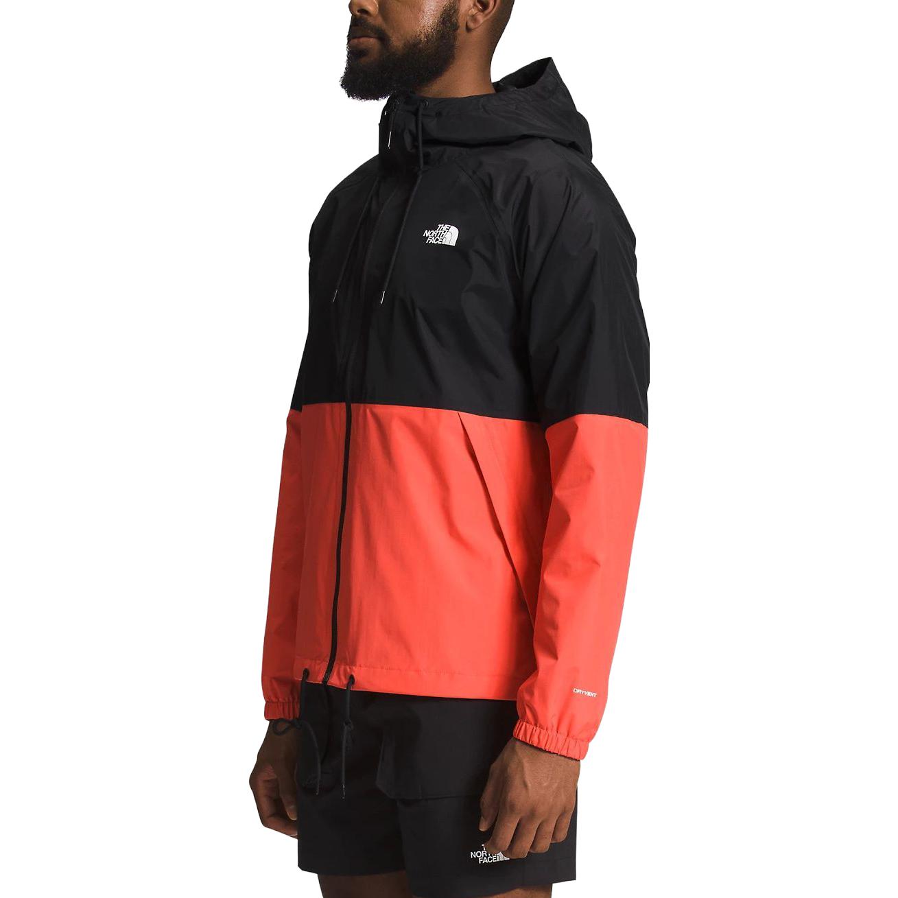 TNF Antora Waterproof Breathable Logo Hooded Jacket Orange/Black NF0A7QF3-UV1 圖 4
