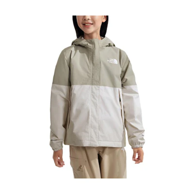 TNF Antora Waterproof Fleece Youth Jacket Sand Dune White NF0A873R-4QI