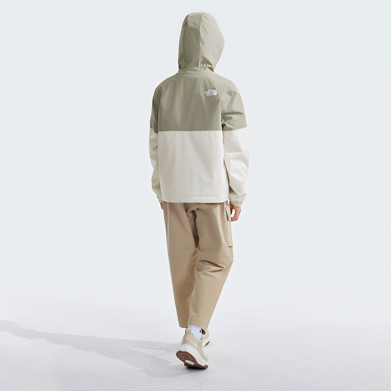 TNF Antora Waterproof Fleece Youth Jacket Sand Dune White NF0A873R-4QI 圖 4