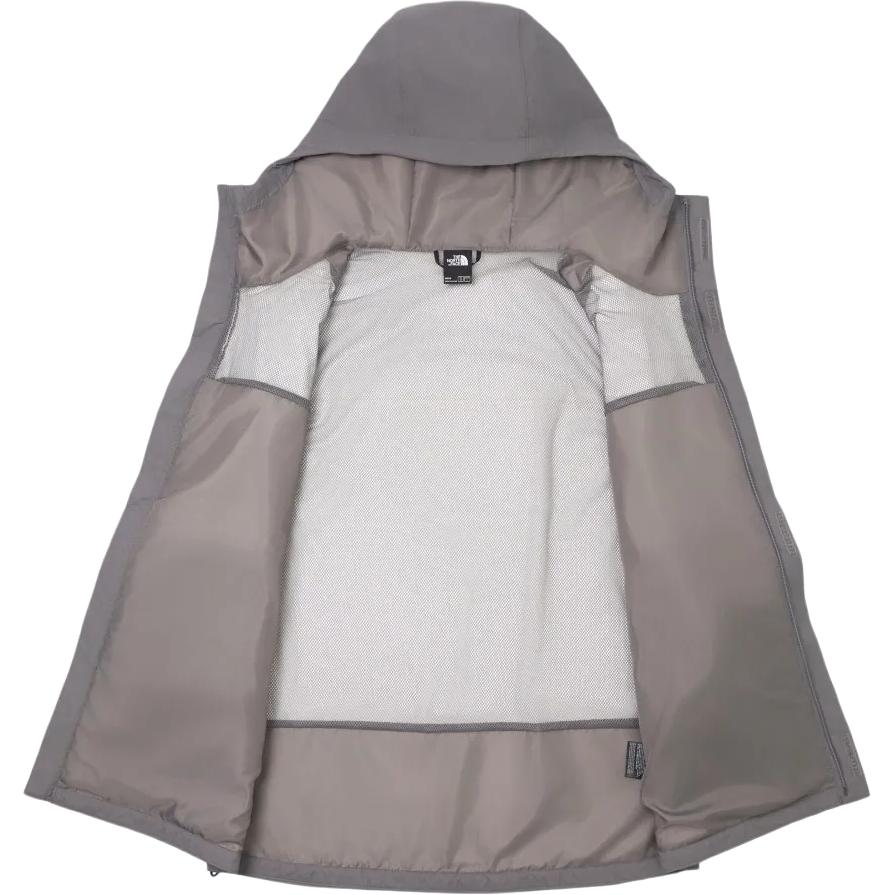 TNF Antora Waterproof Hooded Jacket Grey with Logo Print NF0A7QOH-0UZ 圖 4