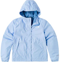 The North Face Antora Waterproof Hooded Jacket Solid Blue Youth Casual NF0873R The North Face Antora Waterproof Hooded Jacket Solid Blue Youth Casual NF0873R