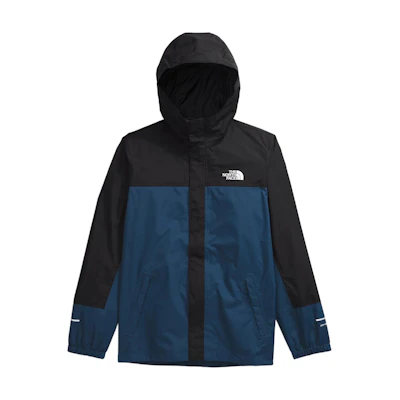 TNF Antora Waterproof Logo Hoodie Jacket Navy Blue Youth NF0A8A48-HDC