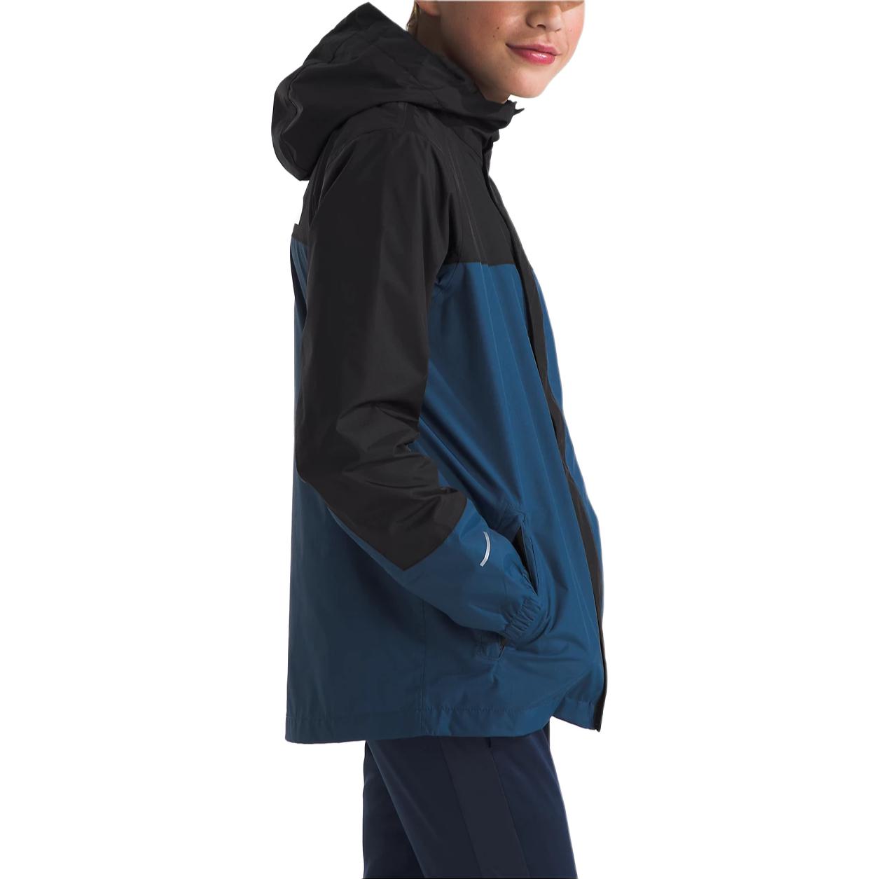 TNF Antora Waterproof Logo Hoodie Jacket Navy Blue Youth NF0A8A48-HDC 圖 5