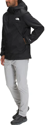 The North Face Antora Waterproof Logo Hoodie Jacket Black NF0A7QEY-JK3 Details for The North Face Antora Waterproof Logo Hoodie Jacket Black NF0A7QEY-JK3