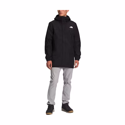 TNF Antora Waterproof Windbreaker Jacket with Logo Print NF0A7ZUB-JK3