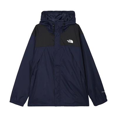 TNF Antora Waterproof Windbreaker Jacket Blue/Black Outdoor NF0A84K1-92A