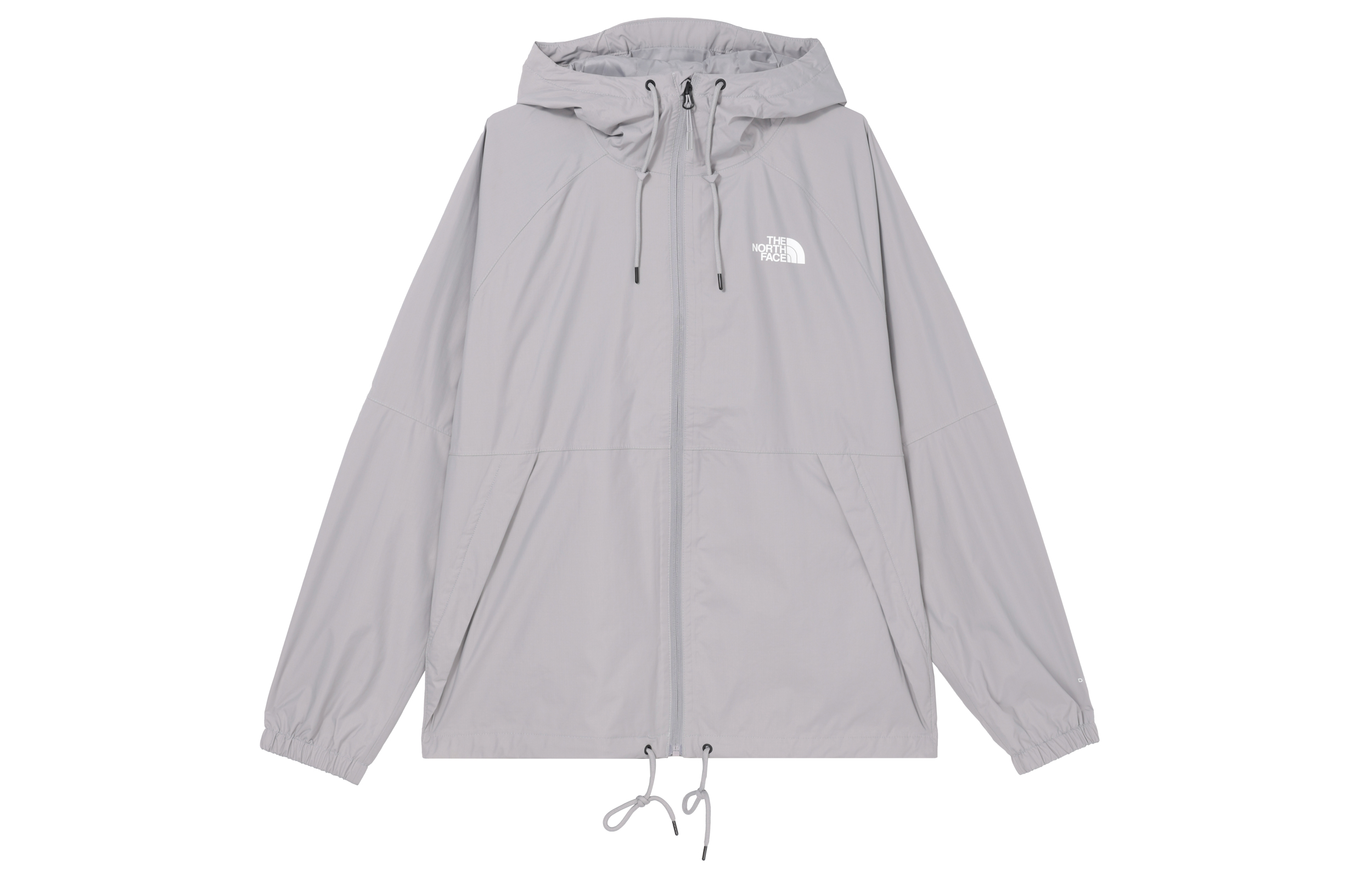 The North Face Antora Waterproof Windproof Logo Print Hooded Jacket Grey NF0A7QF3-A91
