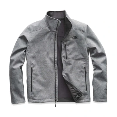 TNF Apex Bionic 2 Jacket - Solid Gray Zip-Up Outdoor Jacket NF0A2RE7-MQH