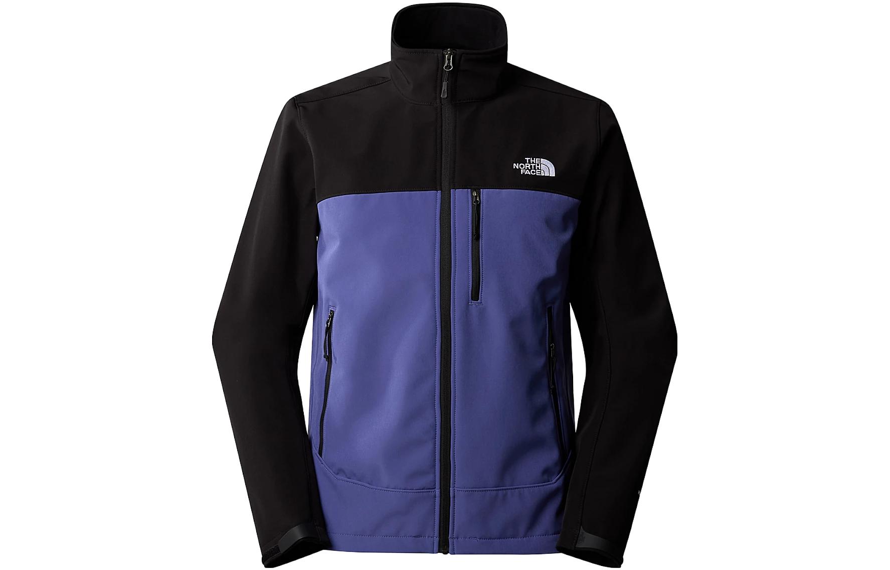 TNF Apex Bionic Colorblock Logo Windproof Jacket Purple - NF0ACMJ2-KMI