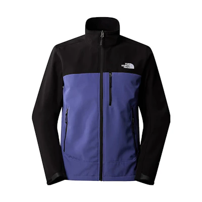 TNF Apex Bionic Colorblock Logo Windproof Jacket Purple - NF0ACMJ2-KMI