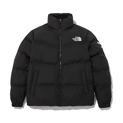 TNF Aspen Ex On Ball Logo Puffer Jacket Winter Black NJ3NN61A
