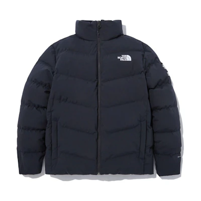 TNF Aspen Quilted Puffer Jacket Deep Blue NJ2DN66B