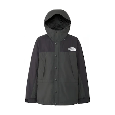 TNF Asphalt Gray Two-Tone Logo Print Hooded Jacket NP62236-AG服装