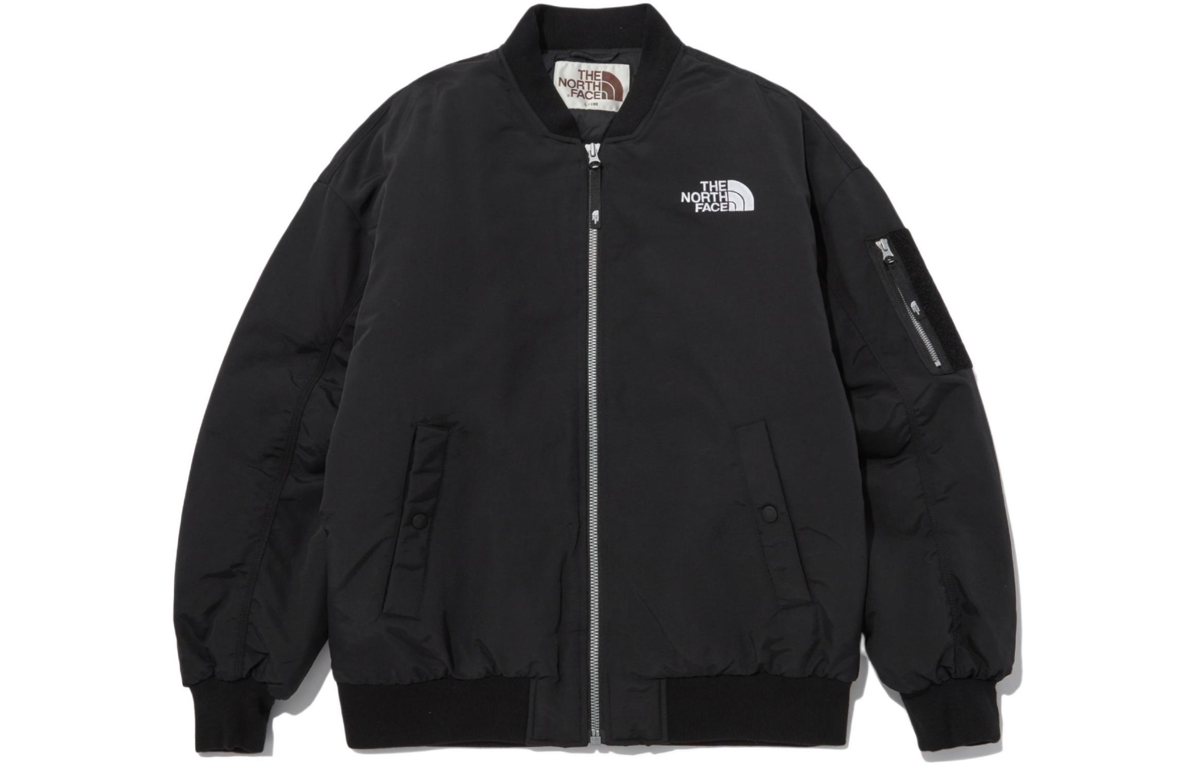 TNF Ayden Ex Heat Black Bomber Jacket - Unisex Windproof Insulated NJ3NN57J
