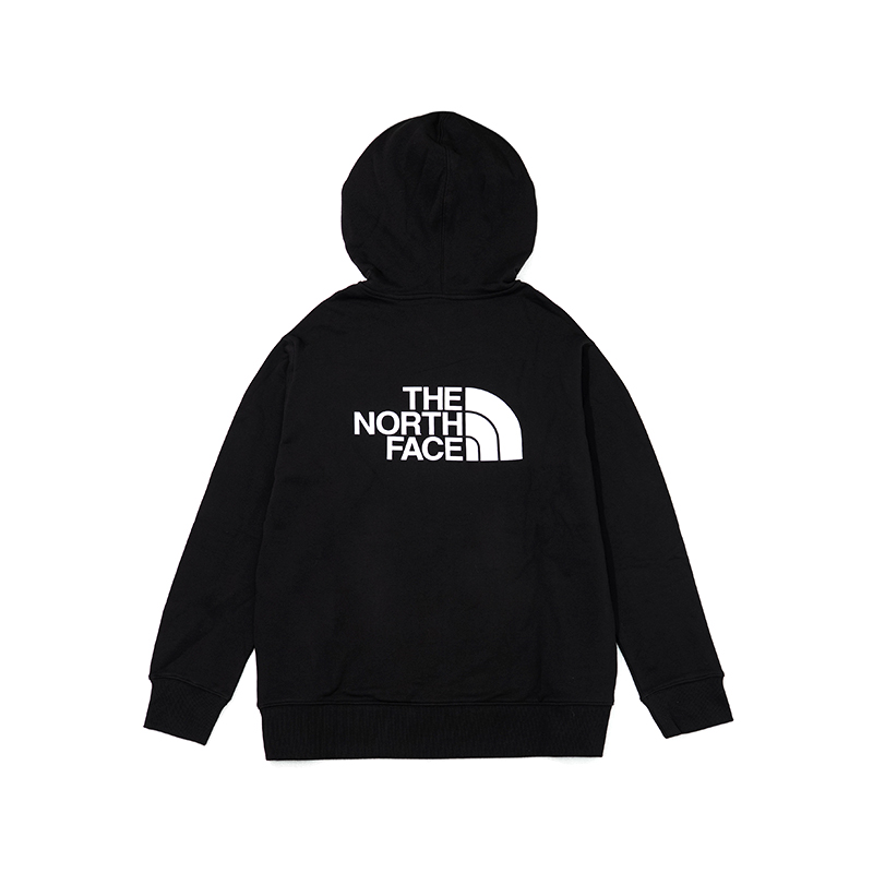 TNF Back Logo Hoodie Outdoor Breathable Zip Jacket Unisex Black NF0A83OR-JK3