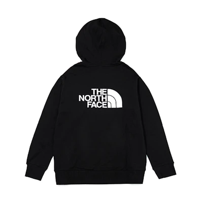TNF Back Logo Hoodie Outdoor Breathable Zip Jacket Unisex Black NF0A83OR-JK3