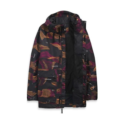 TNF Balfron Colorblock Embroidered Logo Windbreaker Jacket NF0A4QXC-2L5