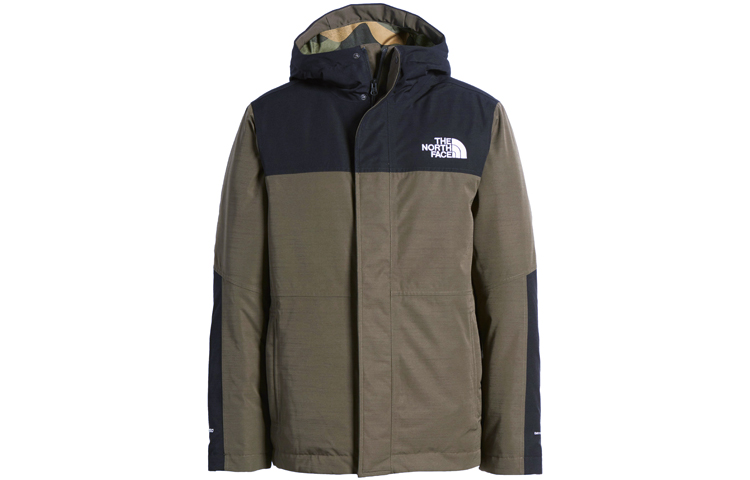 TNF Balham Insulated Down Jacket Grey Taupe NF0A3MJK-06T