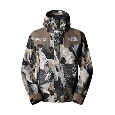 TNF Baltoro GTX Mountain Jacket Light Khaki Kunlun Print NF0A831M-O3X