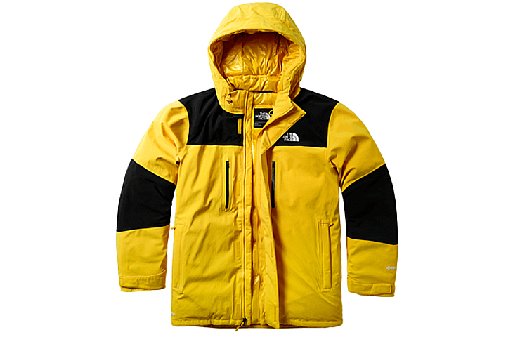 TNF Baltro Light Waterproof Down Jacket Yellow Colorblock 46GH-LR0