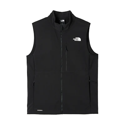 TNF Basin Apex Bionic3 Solid Stand Collar Logo Vest NF0A84IJ-JK3