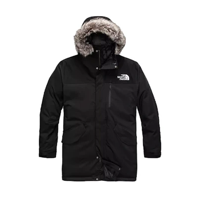 TNF Bedford Black Casual Hooded Down Parka NF0A52BF-JK3