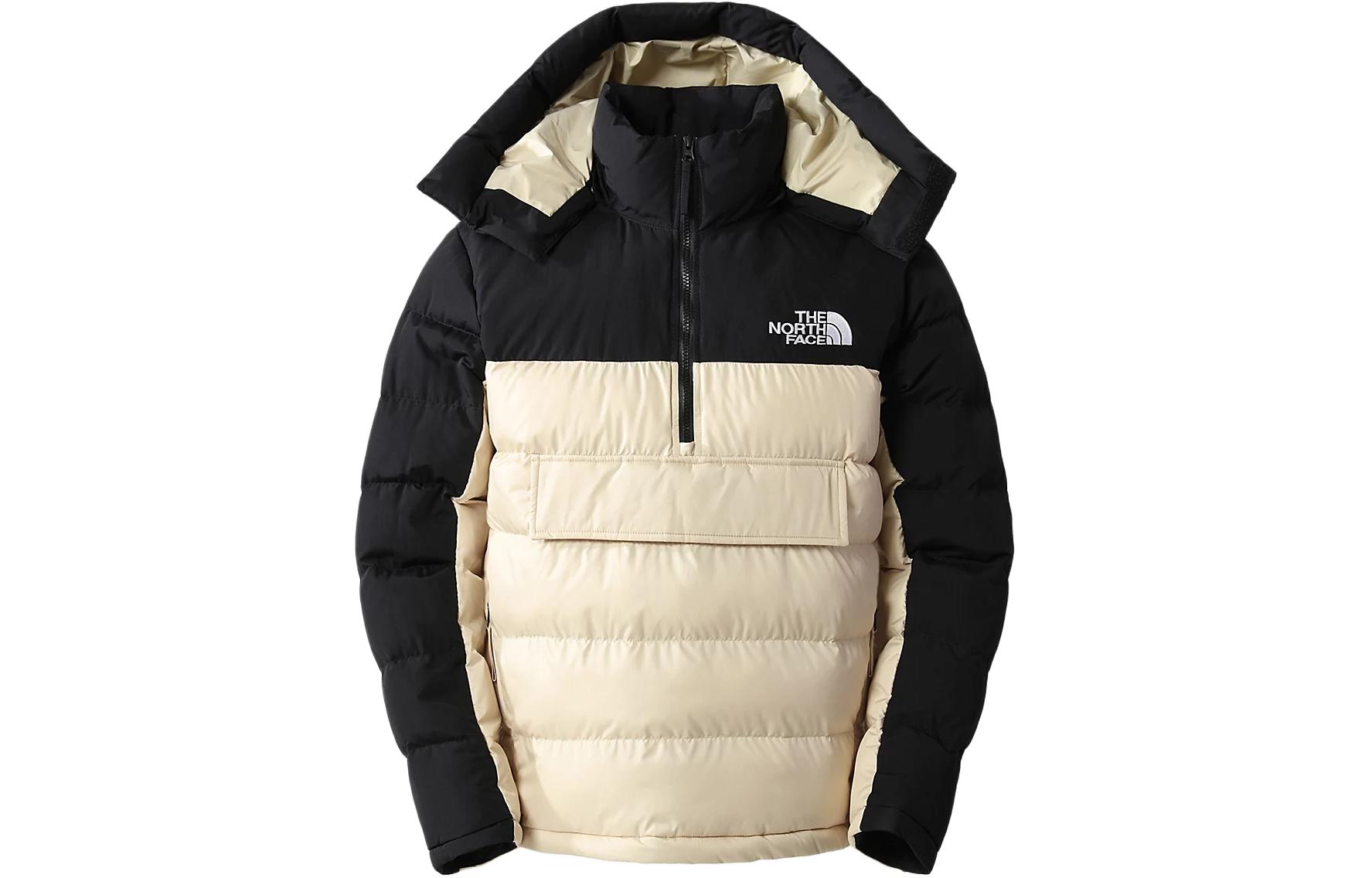 TNF Beige Colorblock Windproof Insulated Jacket with Detachable Hood NF0A7WZY-3X4