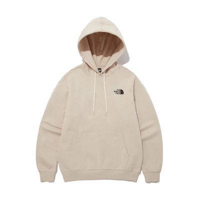 TNF Beige Embroidered Logo Hoodie NM5PP40D