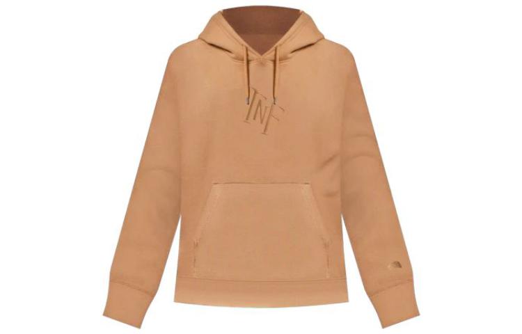 TNF Beige Letter Logo Pullover Hoodie Long Sleeve Casual Wear NF0A84GK-LIR 圖 2