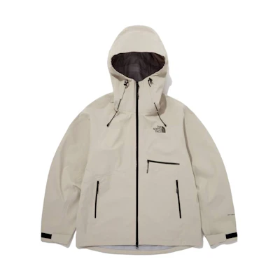 TNF Beige Logo Hoodie Zip-Up Jacket NJ2HQ02K